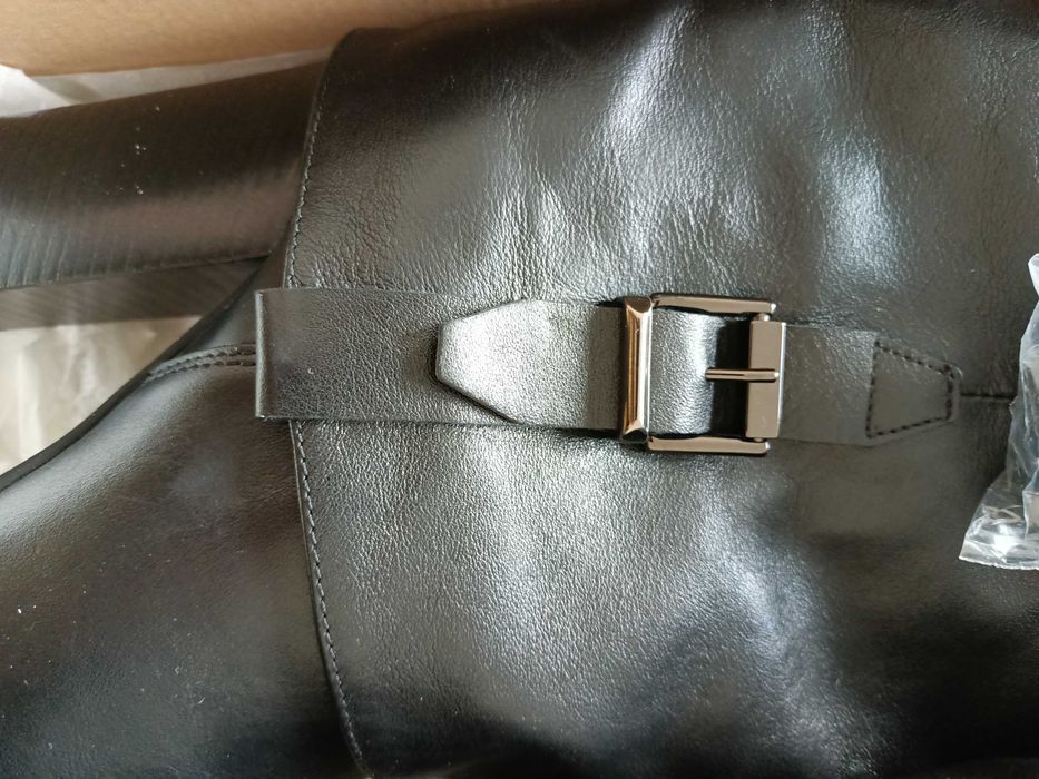 Cizme negre lungi Ginno Rossi