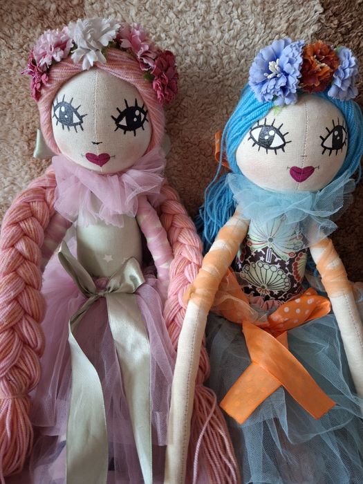 Куклы ручной работы.