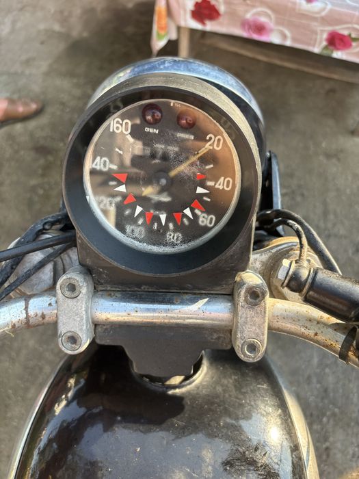 Motocicleta Sanglas motor de 500