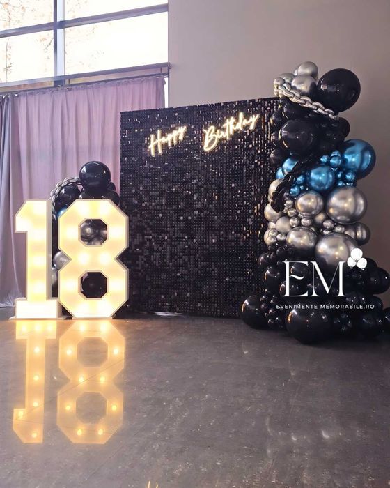 Decor Arcada BALOANE 18 ANI / Photocorner / Decor baloane Majorat