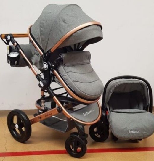 Carucior 3 în 1 Belecoo