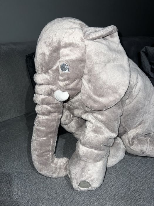 Слон Плюшена играчка икеа