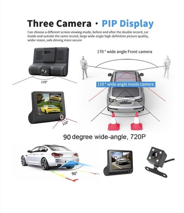 Автомобилнa DVR камера Q300 нова