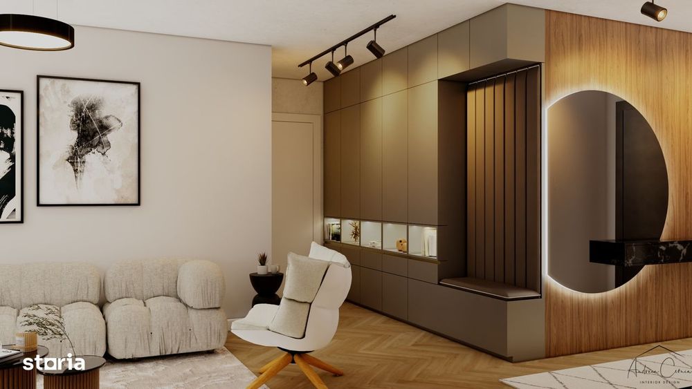 Apartament NOU tip Garsonieră | Terasă | Design Modern