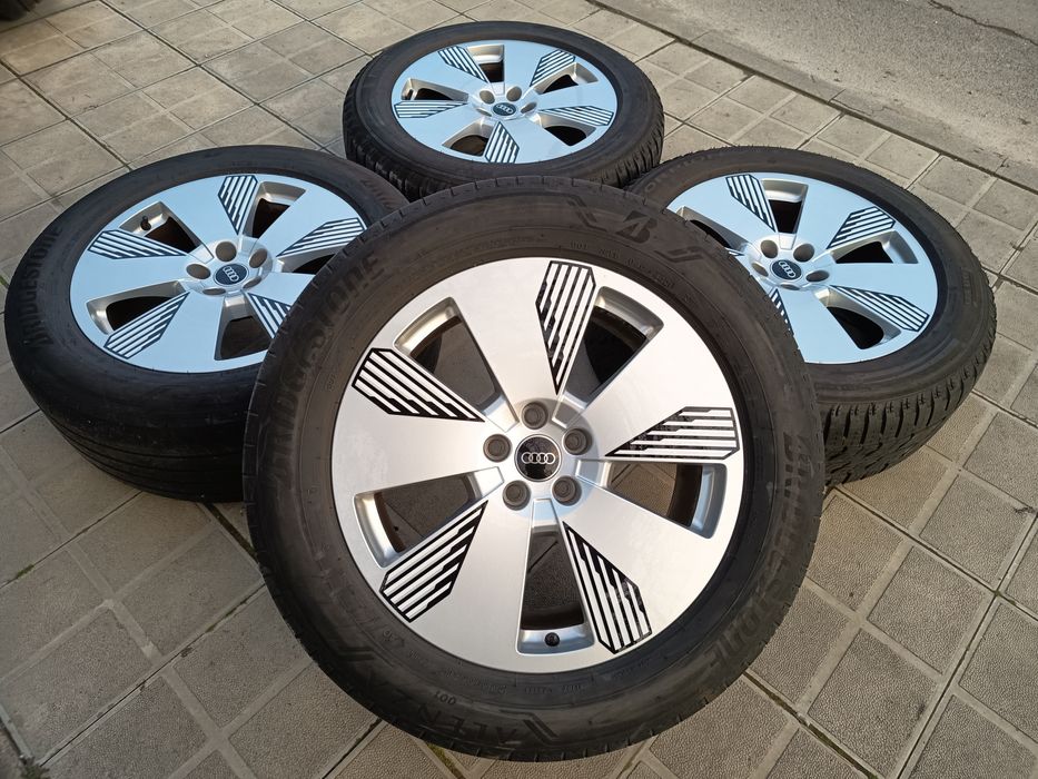 3 комплекта джанти за Audi 19" и 20" 5x112 с гуми 255/55/19 и 255/50/20 Q5 Q7 Q8 Etron