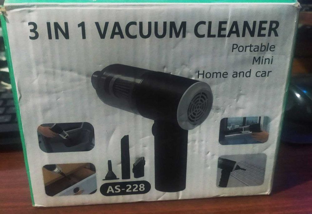 3в1 беспроводной автомобильный пылесос