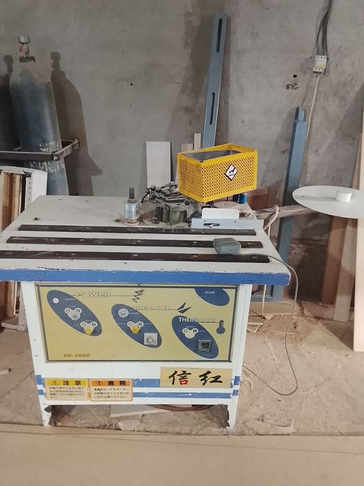 Pvc edge banding machine