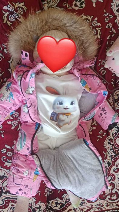 Детский зимний комбинезон
