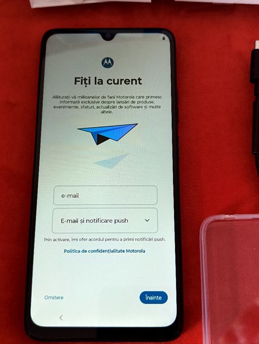 Smartphone Motorola G06 nou,în cutie,cu acte(nu iPhone 17, Samsung ultra)
