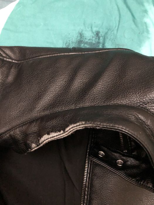 Geaca de piele Zara pentru barbati