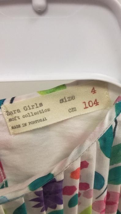 Zara детски роклички