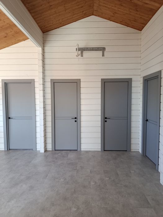 Установка дверей!