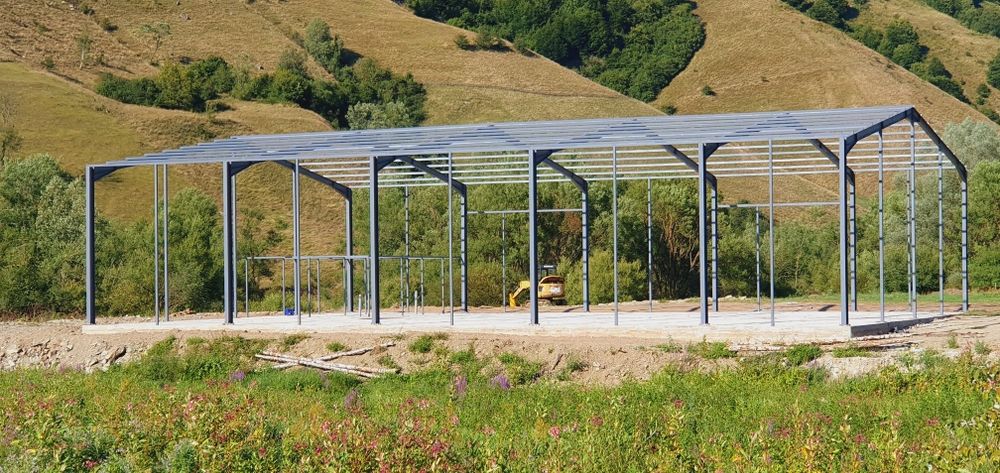 Vand hala metalica 10x18x4 oferim garanție livram în orice jud