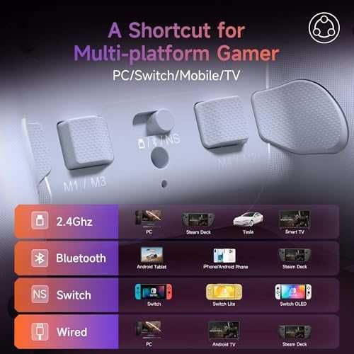 Геймпад EasySMX X20 1000Hz Hall Effect за PC/Switch/iOS/Android