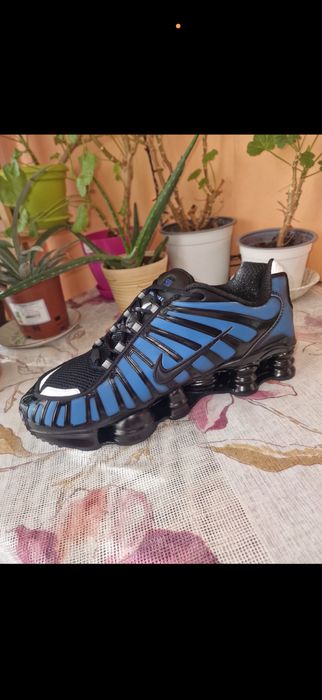 Nike shox thermoreactive black/blue