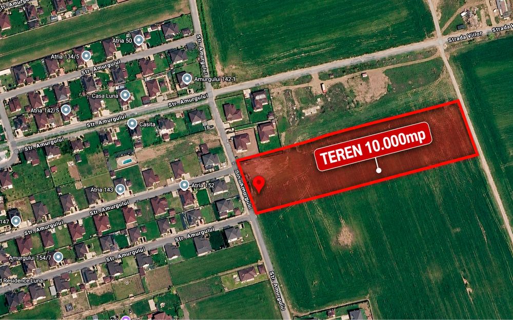 Teren intravilan Balotesti 10.000 mp