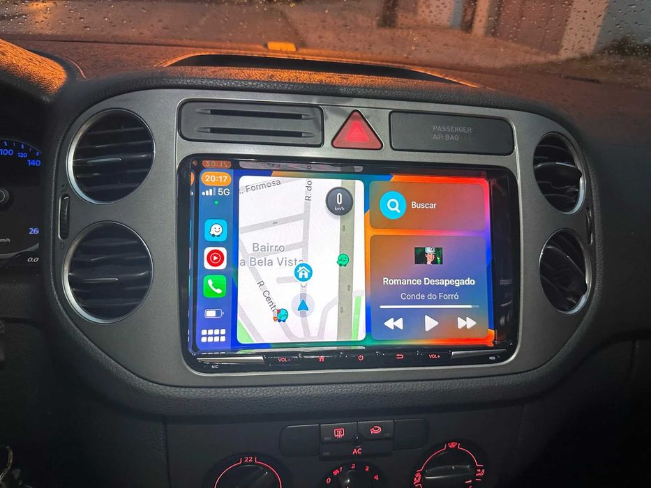 Navigație Android 15 VW/Seat/Skoda – CarPlay, QLED, DSP, Dedicată
