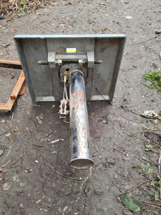 Arzător sobă gas complet clapă și reglaj