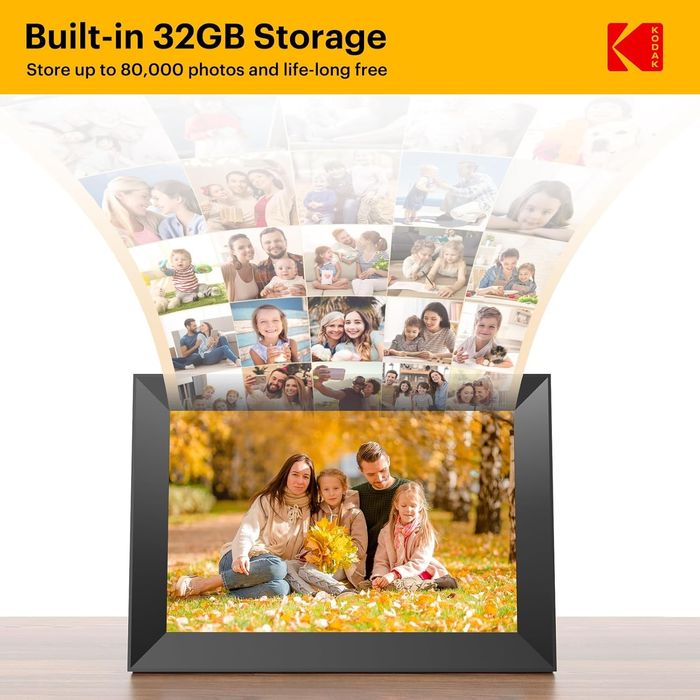 Цифровая фоторамка Kodak 10 дюйма HD экран , 32 gb + Wi Fi
