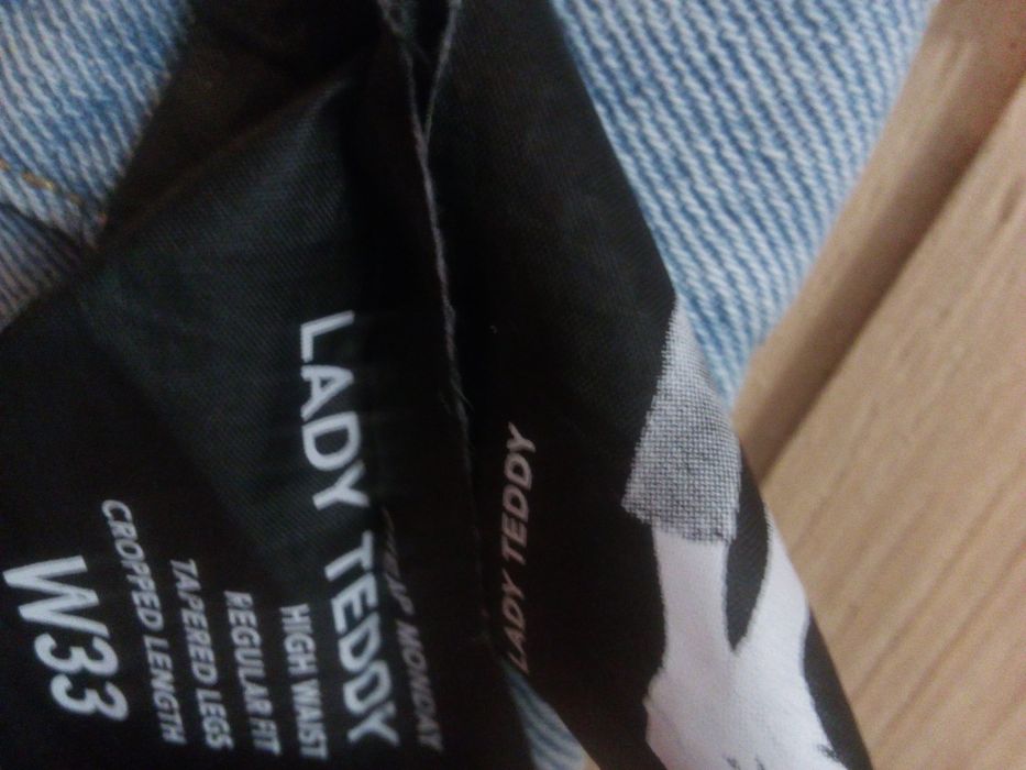 Jeans 33 XL L Cheap Monday Teddy femei blugi 44 pantaloni bleu largi