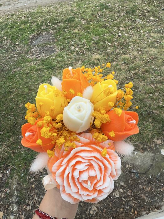 Ароматен букет от соев восък