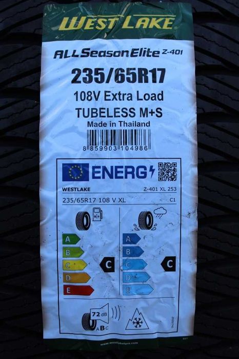 Anvelope noi 235/65R17 108V, XL, WestLake, All Season, DOT 2026
