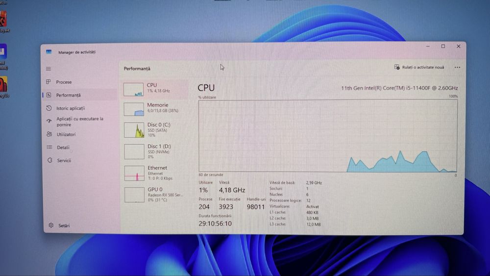 Vand pc gaming full set up