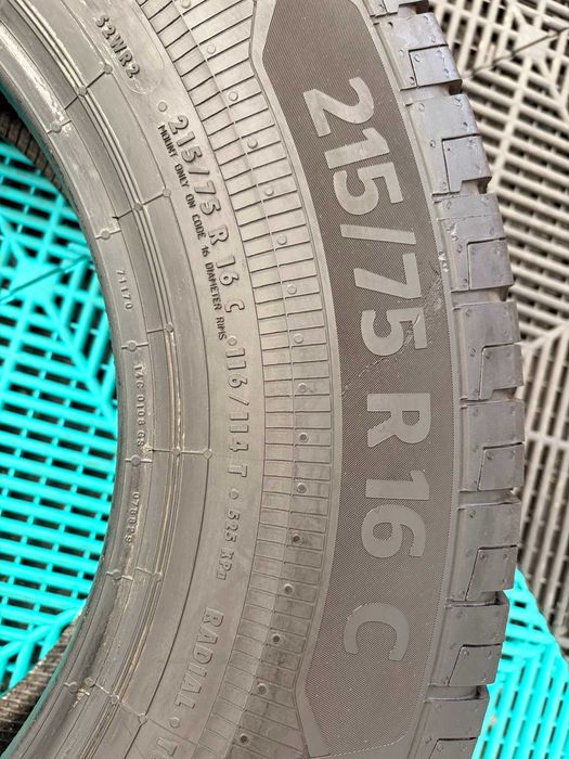 Set anvelope vara 215 75 R16C 116/114T Continental Van Contact Eco dot 2824 7.85mm