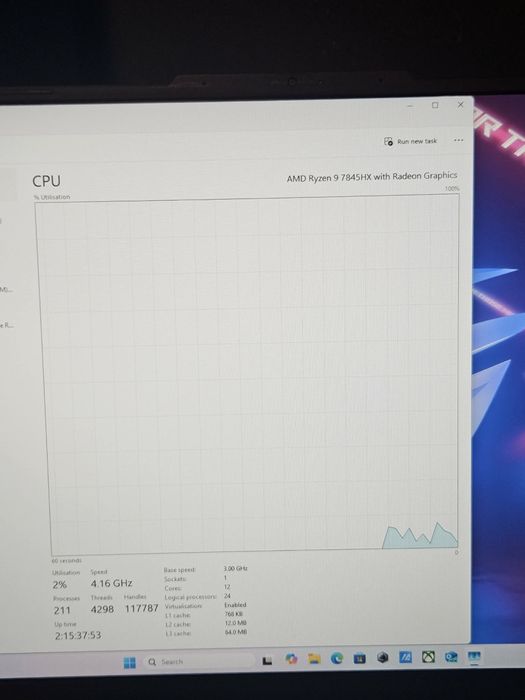 Asus Rog Strix G17 AMD Ryzen 9 RTX 4060 8GB