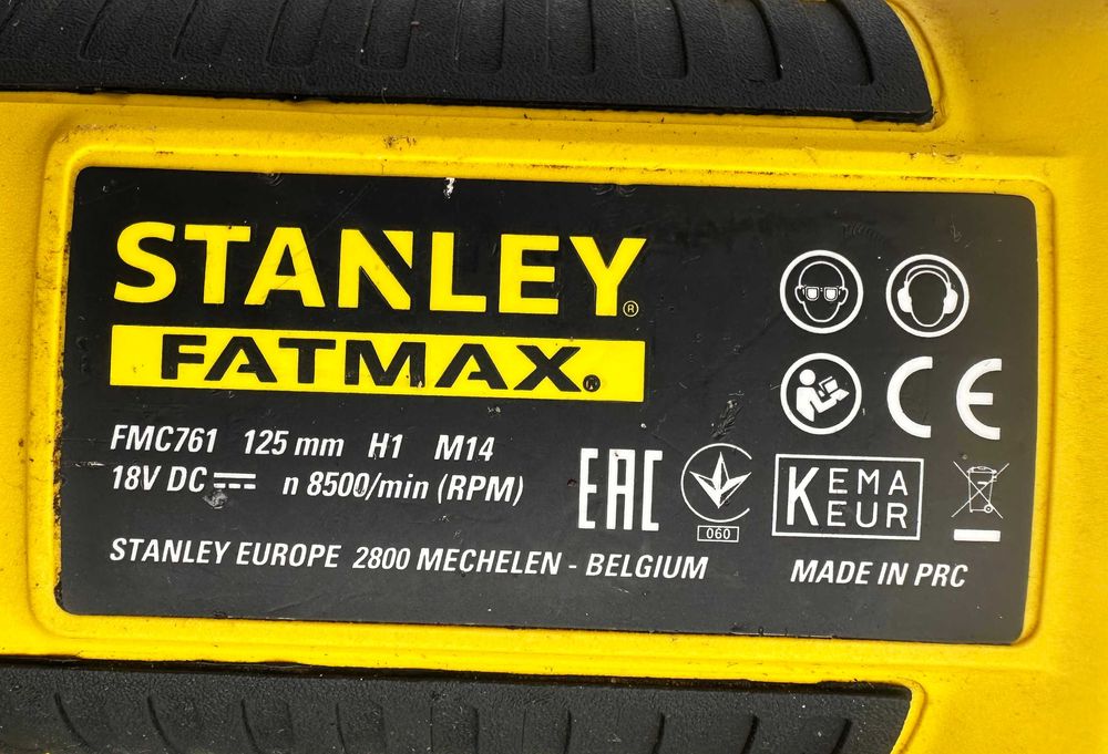 Stanley Fatmax Сет - Акумулаторен ъглошлайф, зеге, импакт, виброшлайф