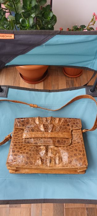 Geanta piele crocodil serie limitata