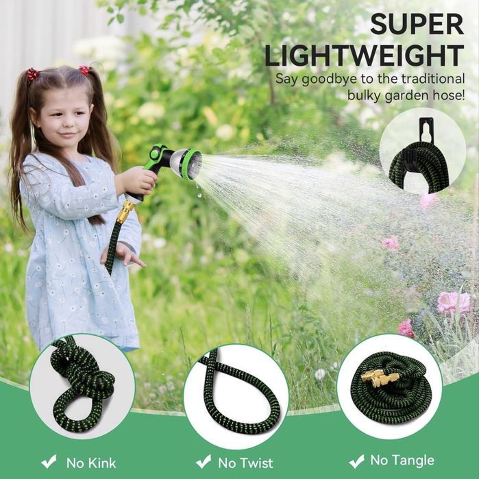 Furtun de grădină extensibil Yofidra 100FT
