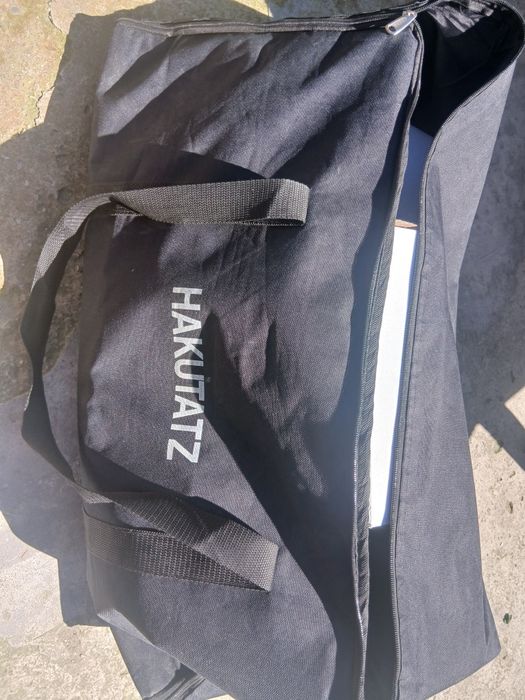 Set profesional de studio foto Hakutatz – cu iluminare de studio, sistem de fundal, cutie difuzor. Cu trepied și geantă de transport