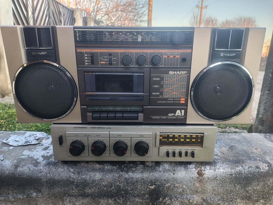 Microfon studio pyle 4. 2r radio casetofon sharp gf a 1