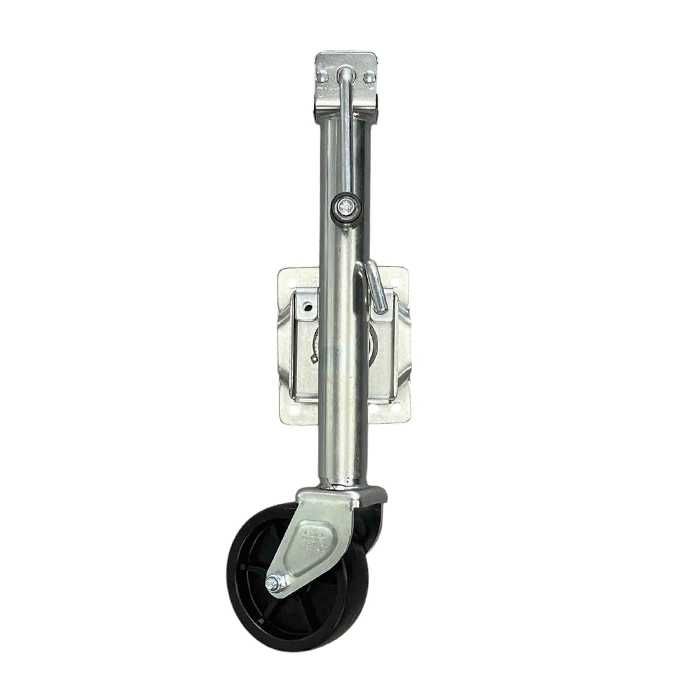 Опорно колело за ремарке PA755 – 450 кг, регулируемо с монтажна планка