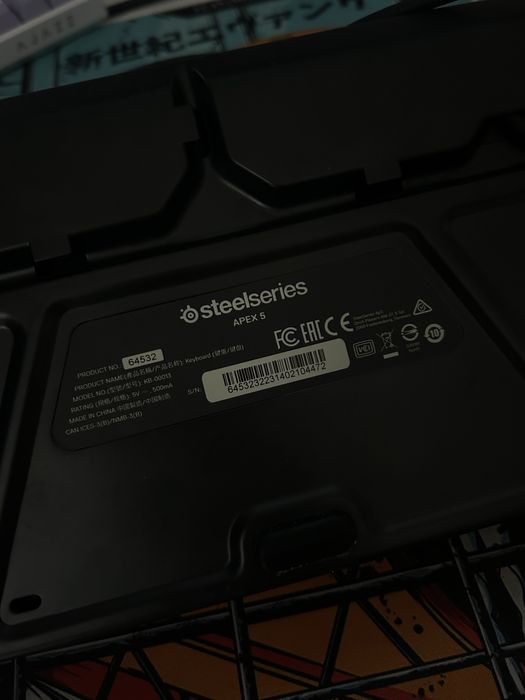 Клавиатура steelseries apex5