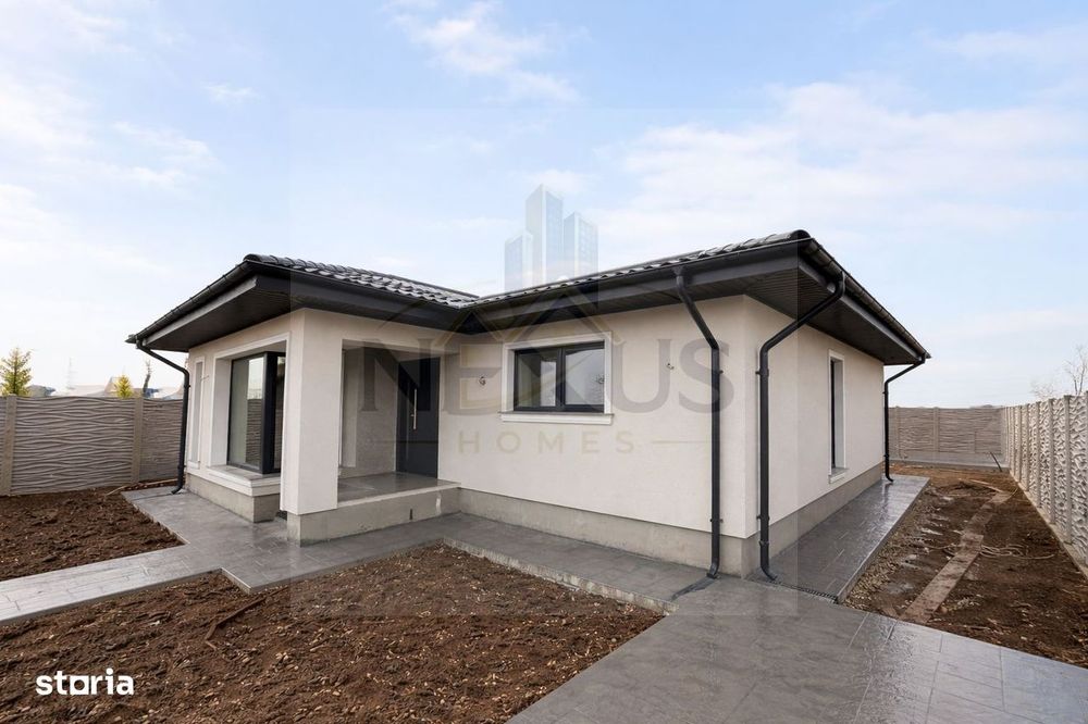 Berceni | Casa individuala | Teren 375 mp - Finisaje la alegere Terasa