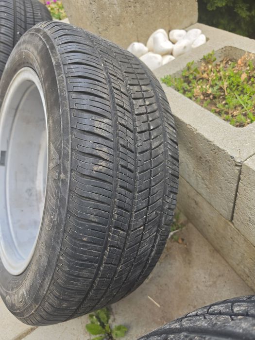 Оригинални Mercedes 16" джанти 5x112 с гуми 215/55 R16 – 4 бр.