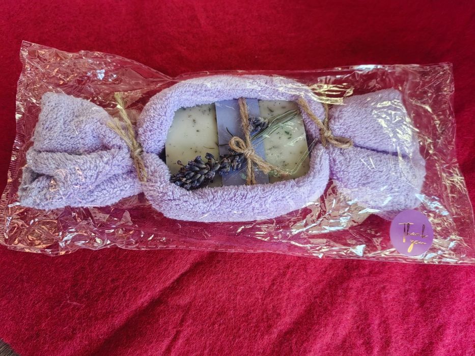 Лавандулов сапун - домашен натурален за чувствителна кожа