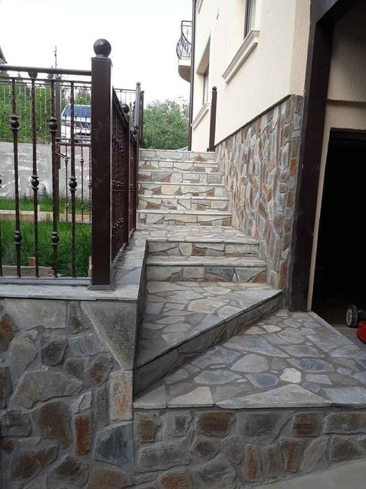 Vând și montez piatra naturala de munte