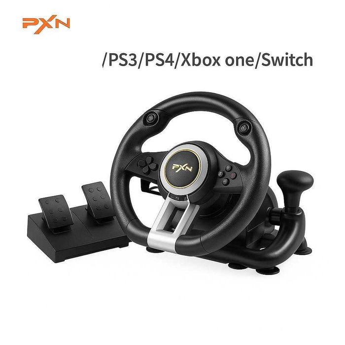 Игровой руль PXN V9 Gen 2 полный комплект автосимулятор. Есть доставка