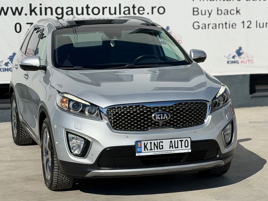 Kia Sorento Automat,7 Locuri,Piele,Trapa,Pano,Garantie 12 luni,Scaune memorii,etc
