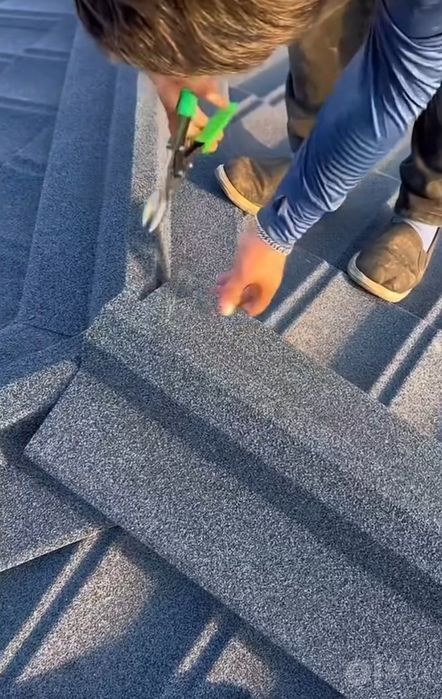 Композитная черепица. Декоративная черепица. Металлочерепица