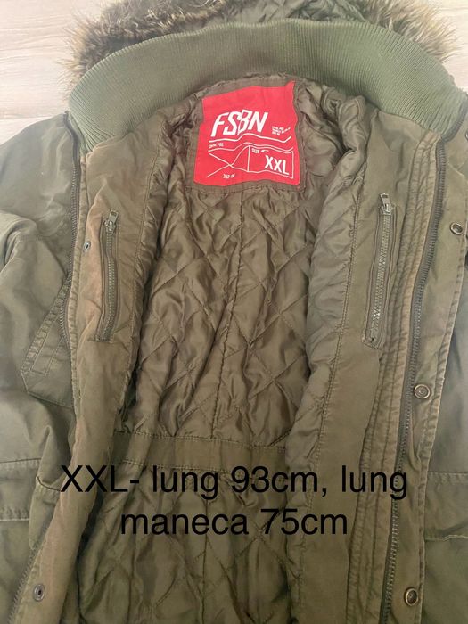Haina/ Geaca barbateasca iarna XXL, noua
