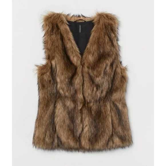 Елек H&M изкуствен косъм М размер