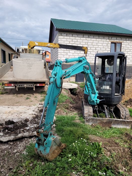 услуги миниэкскаватора