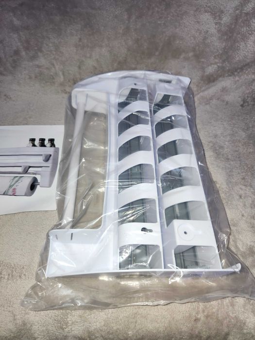 Organizator dispenser bucătărie 3în1 folie aluminiu, folie alimentară, rolă prosop hârtie NOU