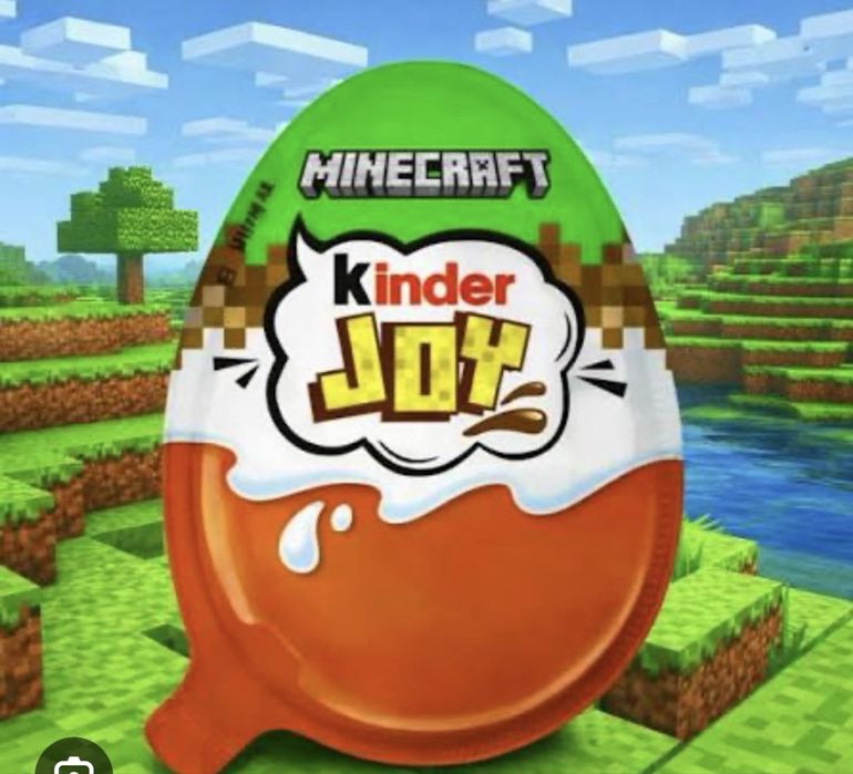Kinder Joy !!Minecraft новая серия !!