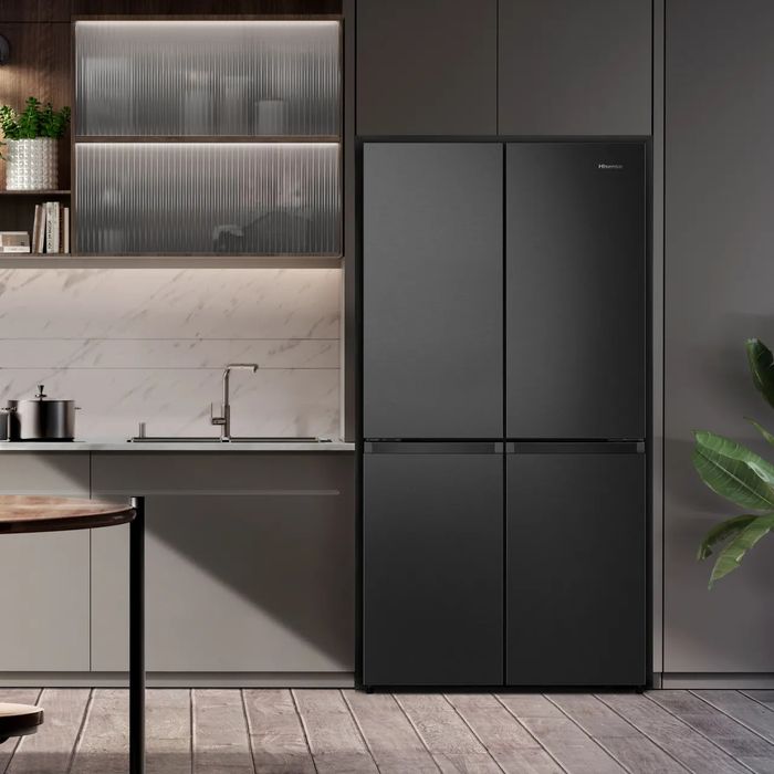 Нов инверторен side by side french door хладилник с фризер   Hisense RQ758N4SAFE  609 литра Total No Frost
