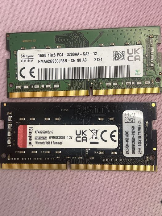 SODIMM DDR4 16 + 16 (32gb)